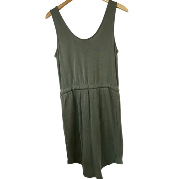 Soma Weekend dress. Pretty sage green with pockets and a tie waist. Very soft!! - Picture 2 of 5